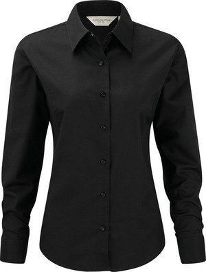 Russell Collection RU932F - Ladies Long Sleeve Easy Care Oxford Shirt