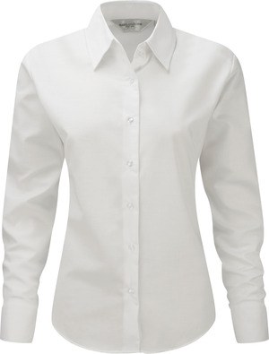 Russell Collection RU932F - Ladies Long Sleeve Easy Care Oxford Shirt