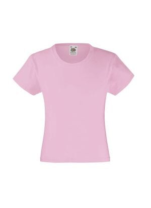 Fruit of the Loom SS005 - Slim Fit Girl T-Shirt Valueweight