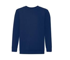 Fruit of the Loom SC351 - Children's Round Neck Sweatshirt Navy