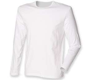 SF Men SF124 - Mens long-sleeved stretch t-shirt