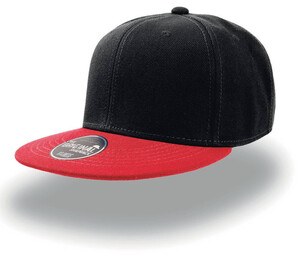 Atlantis AT013 - Snap Back Cap Black/Red