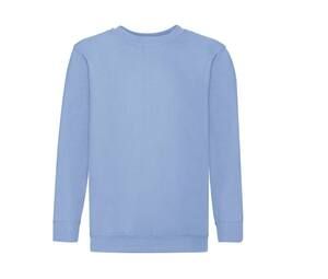 Fruit of the Loom SC351 - Children's Round Neck Sweatshirt Sky Blue