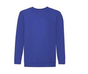 Fruit of the Loom SC351 - Children's Round Neck Sweatshirt Royal Blue