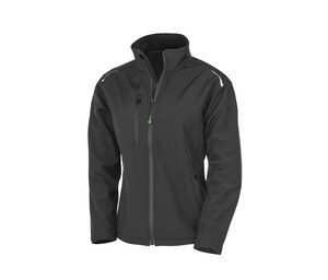 RESULT RS900F - WOMENS RECYCLED 3-LAYER PRINTABLE SOFTSHELL JACKET