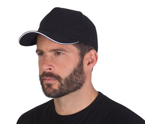 Black&Match BM910 - 100% cotton 5-panel cap