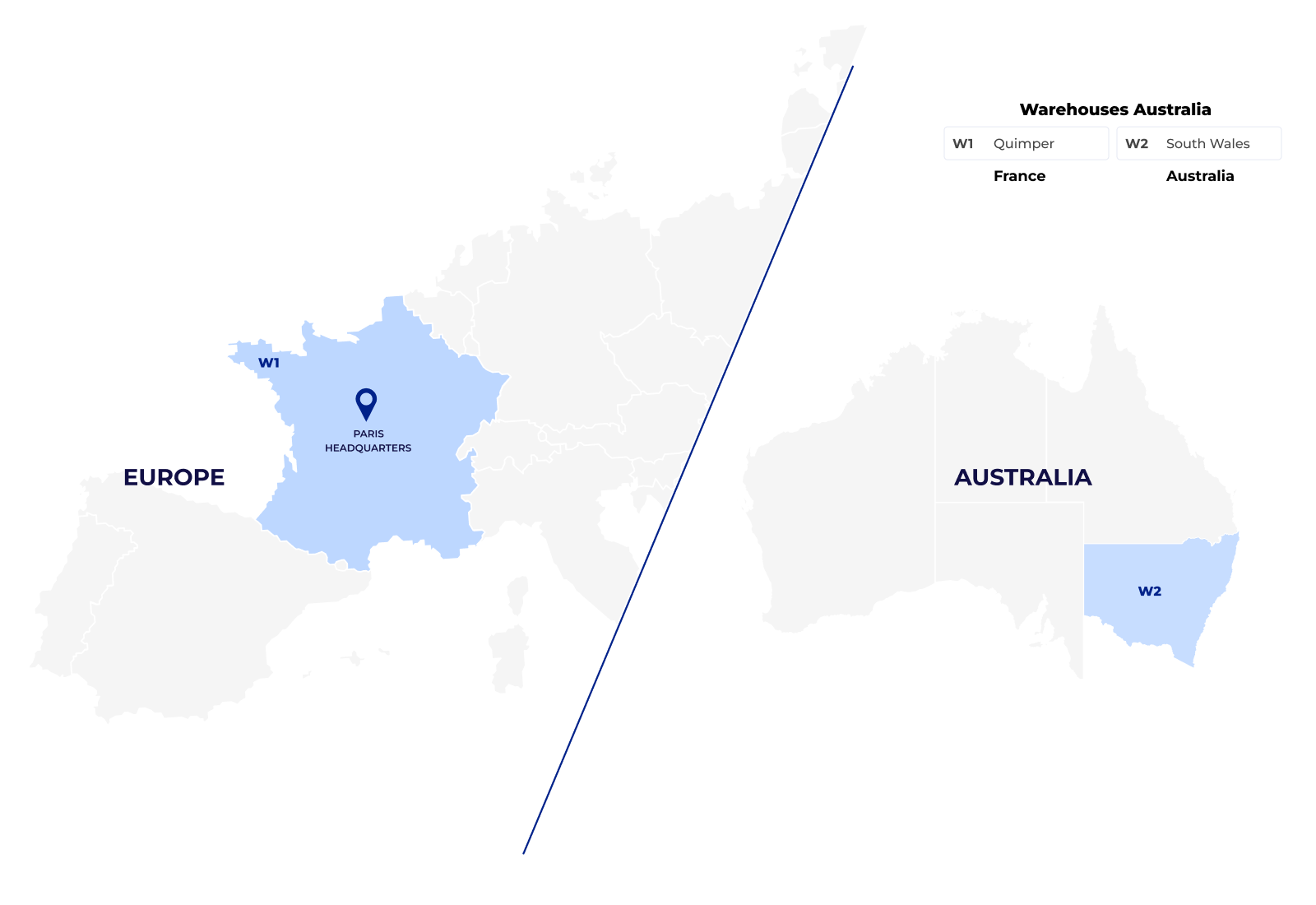 Shipping map nz